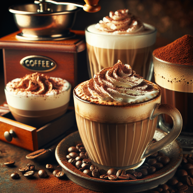 receitas de café cremoso e irresistível
