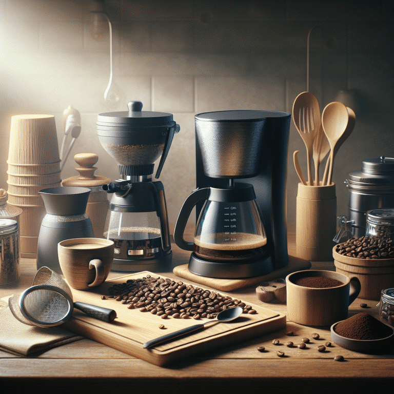 kit completo para café em casa