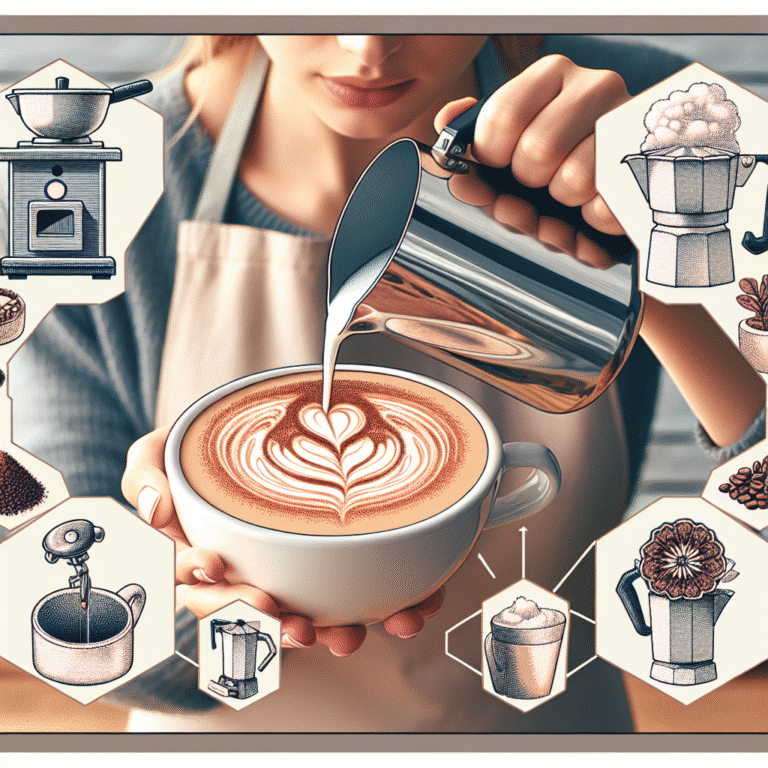 métodos simples para latte art em casa