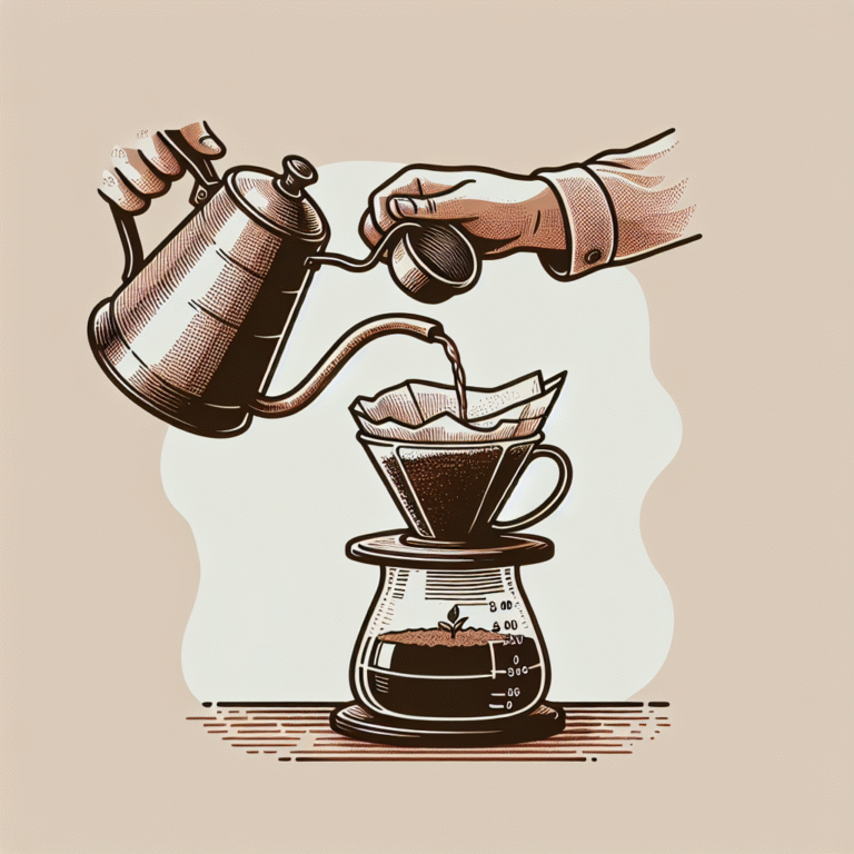 Café pour over simples: o método fácil de preparar