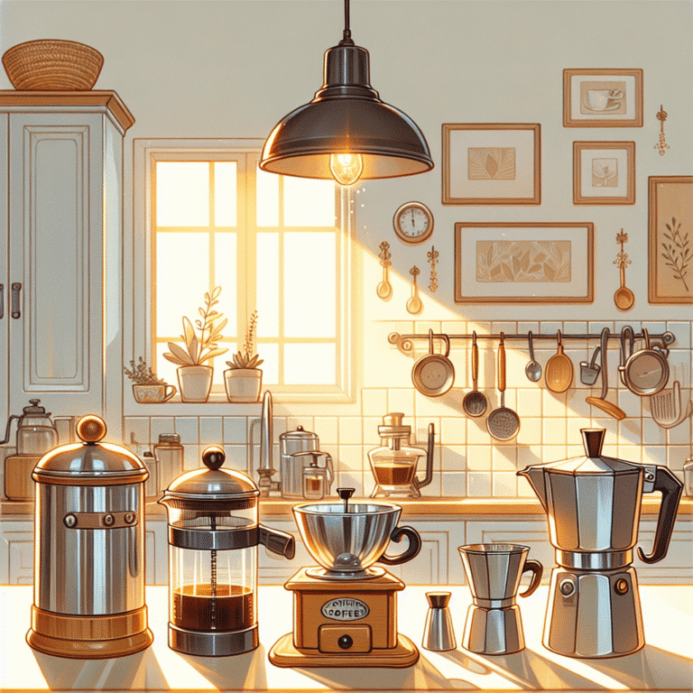 equipamentos de café para iniciantes