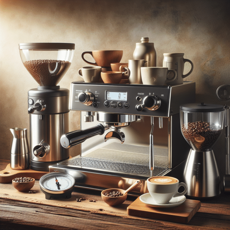 equipamento profissional para café doméstico