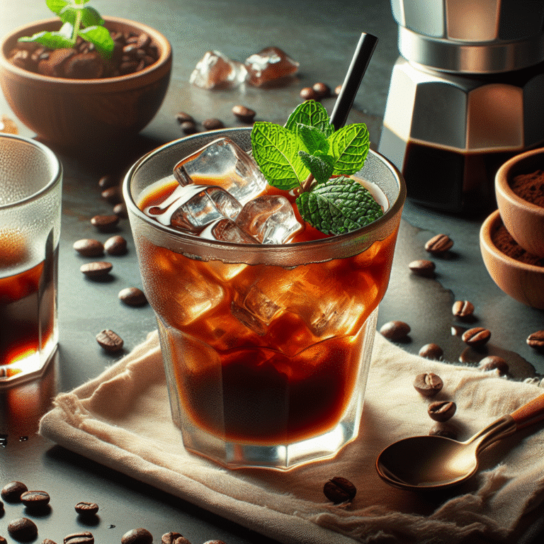 como fazer um café gelado perfeito