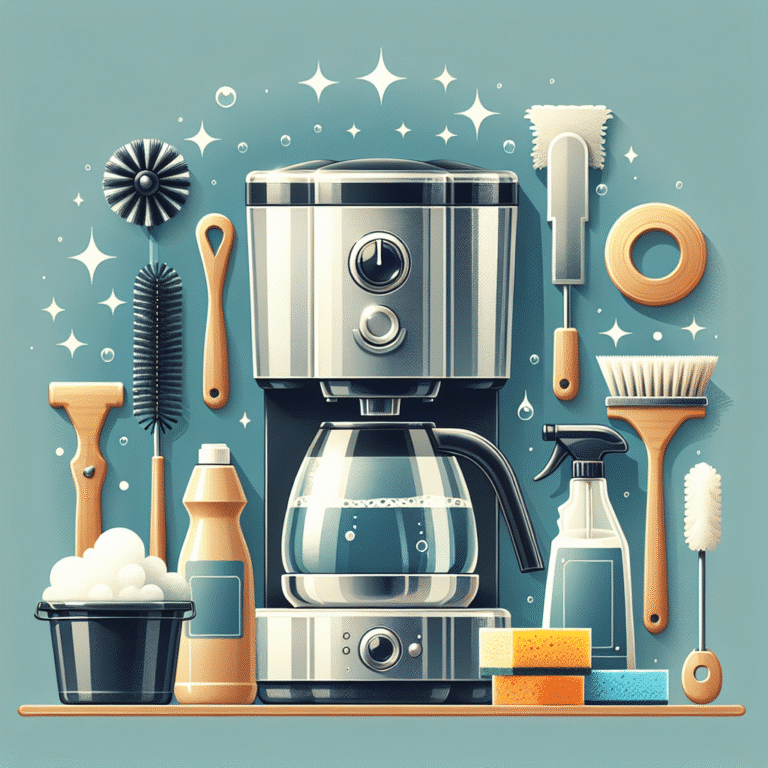 dicas de limpeza de cafeteira em casa