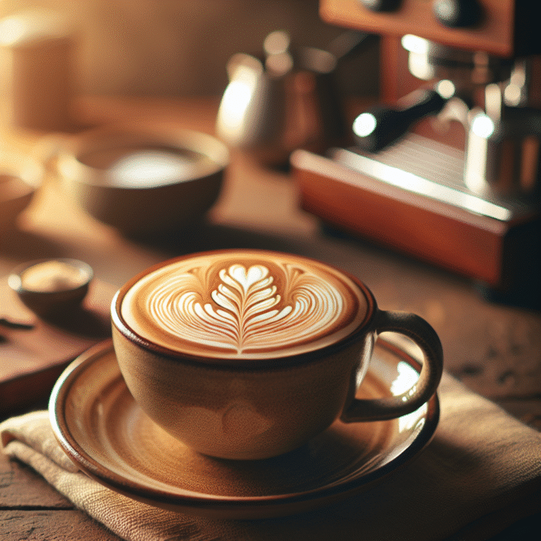 latte art simples para iniciantes em casa