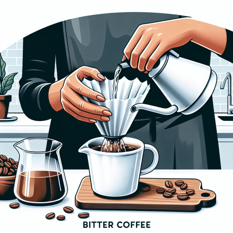 como evitar café amargo