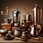 acessórios criativos para café gourmet.