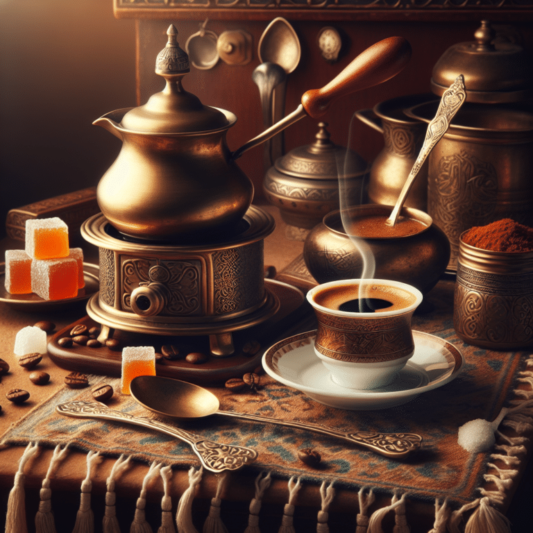 café turco tradicional: sabor autêntico