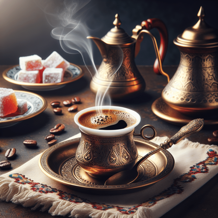 como preparar café turco delicioso