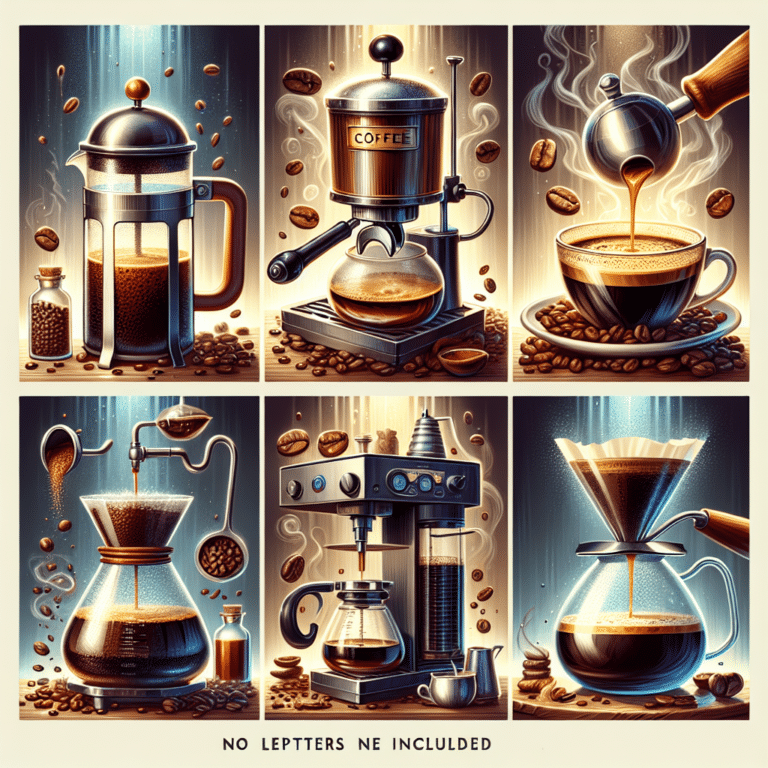 explorando métodos de preparo de café gourmet