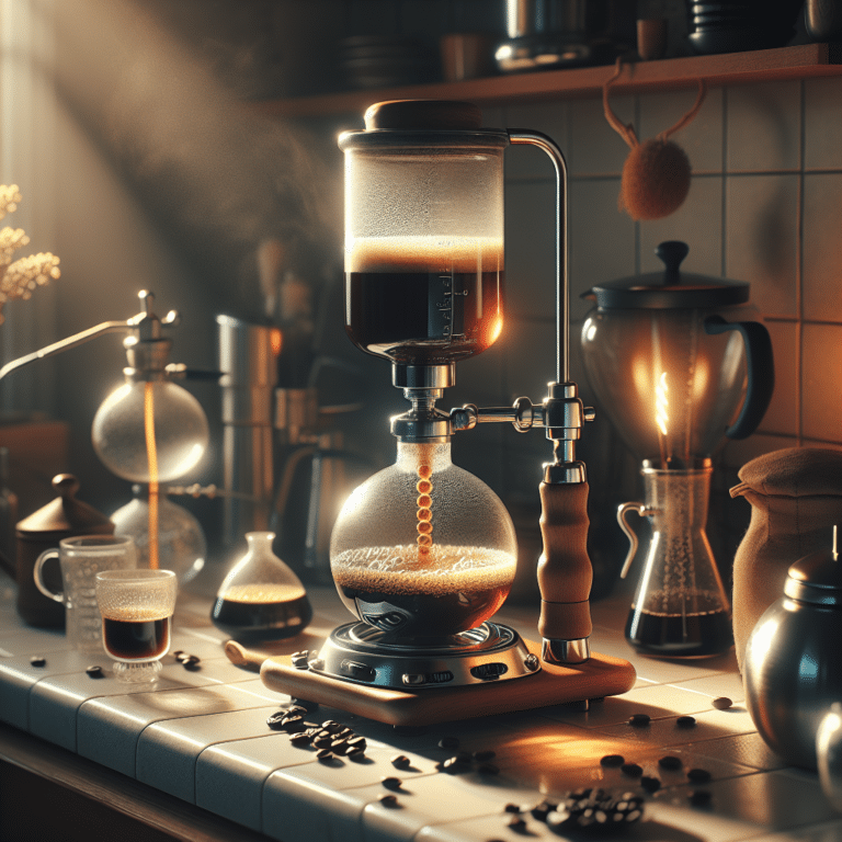 Café com método sifão em casa: uma experiência única