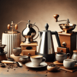 acessórios criativos para café gourmet
