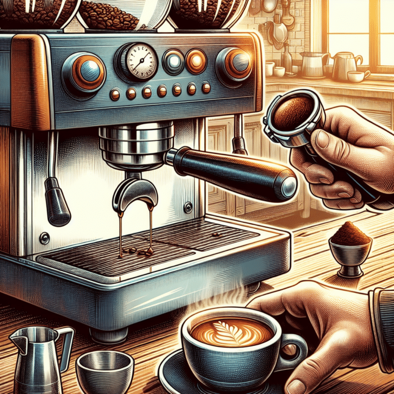 aprendendo a preparar café espresso em casa