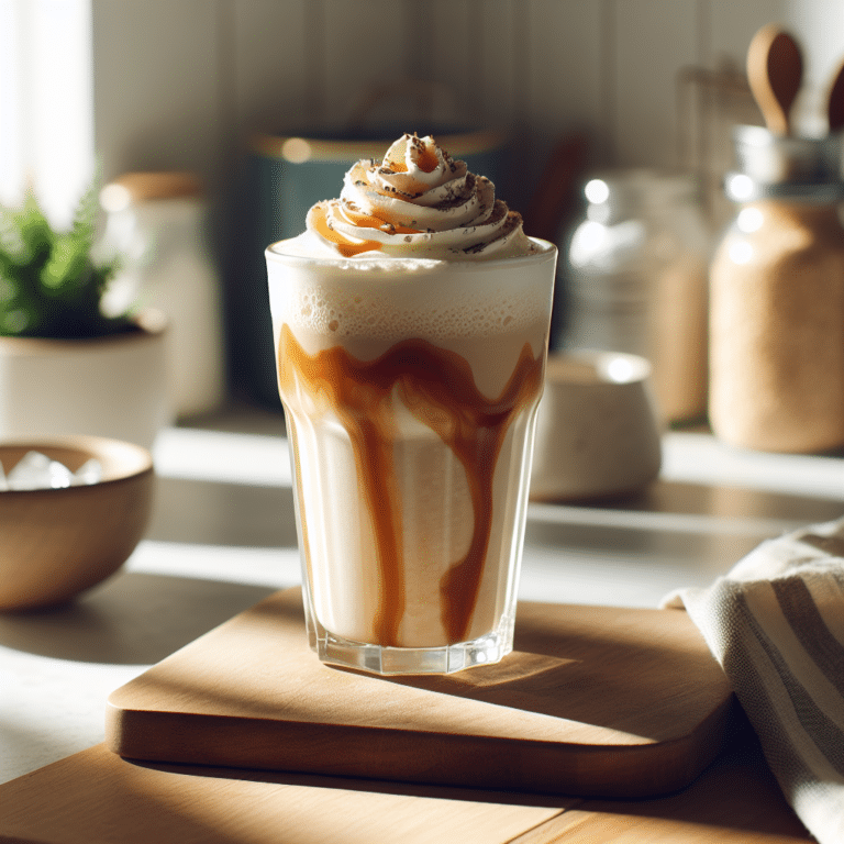 frappuccino caseiro sem máquina em minutos
