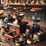 acessórios criativos para café gourmet