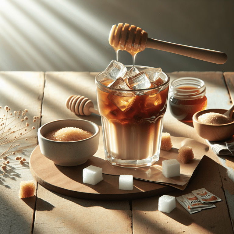 dicas para adoçar seu café gelado
