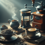 criando cafés aromáticos em casa